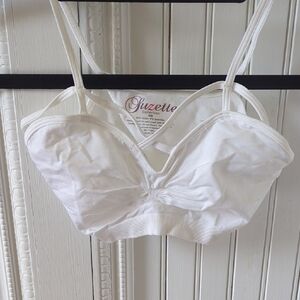 Suzette Elegant White Strappy Bra. NWOT